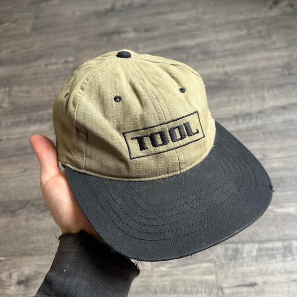 Rare Vintage 90s Thrashed Emo Metal Rock Tool Band Hat Cap - Picture 1 of 8